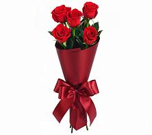 Букет 5 Красных роз Эдлесс Лав в Батырево