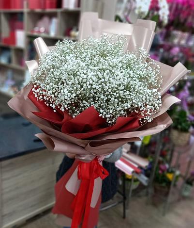 Букет цветов из: Гипсофила в Батырево