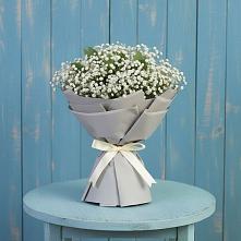 Букет цветов из:  Гипсофила в Батырево