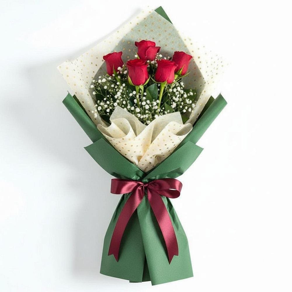 Букет рубиновое очарование в Батырево Букет цветов из: Розы в Батырево