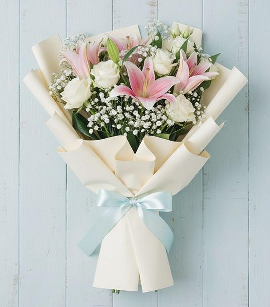 Букет цветов из: Лилии в Батырево