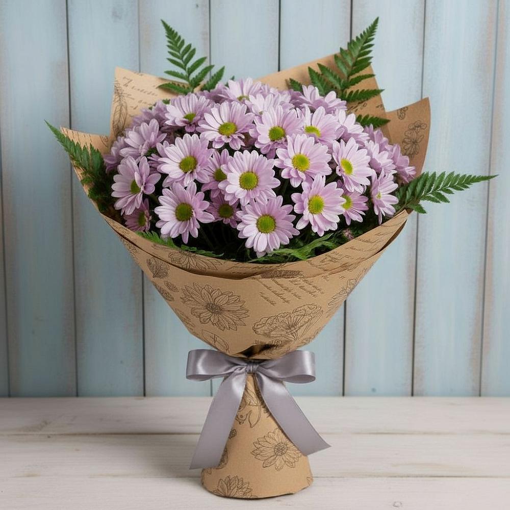 Букет цветов из: Хризантемы в Батырево