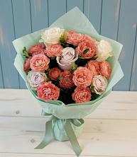 Букет влюбленный романтик в Батырево Букет цветов из:  Розы в Батырево