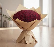 Букет 101 Красная роза в Батырево