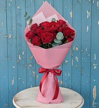 Букет цветов из:  Розы в Батырево
