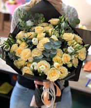 Букет цветов из:  Розы и Лизиантусы #REPLACE_PRED# Батырево