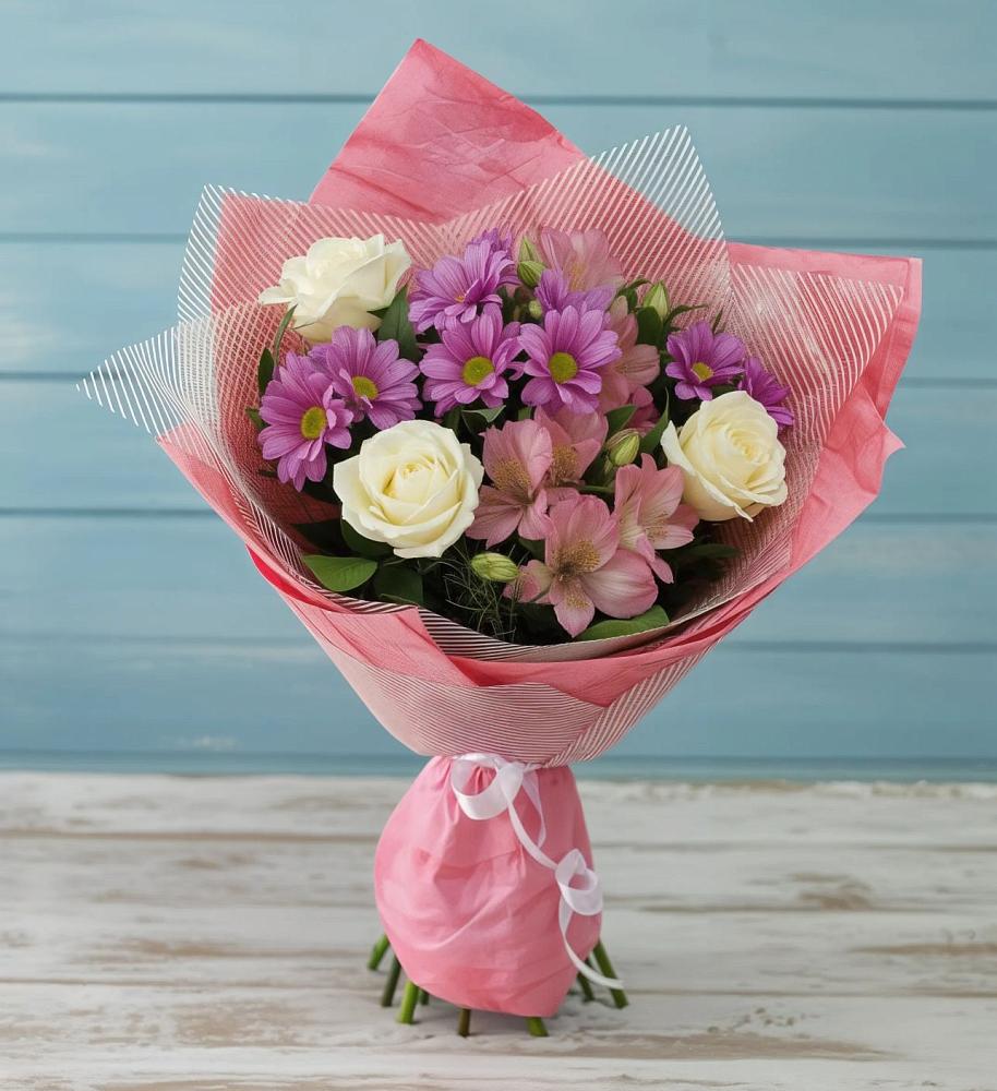 Букет цветов из: Герберы в Батырево