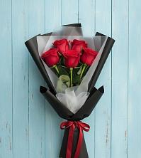 Букет в ритме города в Батырево Букет цветов из:  Розы в Батырево