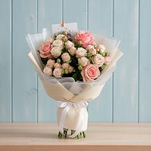 Букет голос любви в Батырево Букет цветов из: Розы в Батырево