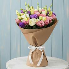 Букет цветов из:  Лизиантусы в Батырево