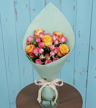 Букет Отличное настроение в Батырево Букет цветов из:  Розы в Батырево