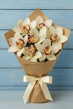 Букет цветов из:  Орхидеи и Розы в Батырево